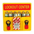 National Marker Co Lockout Center - Backboard LOBY